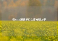 在Steam邂逅梦幻之作光明之子