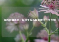 穿越恐惧迷雾，解锁克服恐惧心理的三大密钥