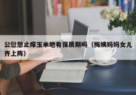 公愆憩止痒玉米地有保质期吗（梅姨妈妈女儿齐上阵）