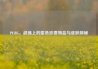 PUBG，战场上的紫色珍贵物品与皮肤探秘