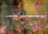 CSGO钱包额度，游戏经济体系的关键元素