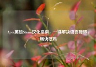 Apex英雄Steam汉化指南，一键解决语言障碍，畅快吃鸡