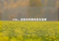 PUBG，战场中的独特音乐旋律