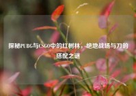探秘PUBG与CSGO中的红树林，绝地战场与刀的搭配之谜