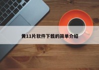 黄11片软件下载的简单介绍
