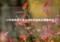 CF手游钥匙兑换活动惊喜返场及周期探寻