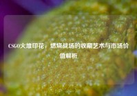 CSGO火堆印花，燃烧战场的收藏艺术与市场价值解析