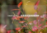 CSGO Sold Out，狂热背后的现象剖析