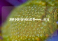 逆战中独特的游戏传奇——DAE老刘