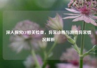 深入探究CF相关检查，异常诊断与游戏异常情况解析