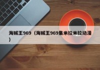 海贼王969（海贼王969集米拉米拉动漫）