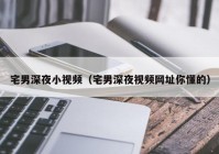 宅男深夜小视频（宅男深夜视频网址你懂的）