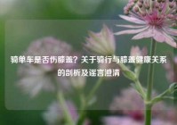 骑单车是否伤膝盖？关于骑行与膝盖健康关系的剖析及谣言澄清