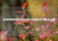 逆战顿屏问题成因剖析与全屏状态下解决之道