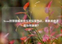Steam封禁国服游戏引发玩家热议，未来游戏之路如何抉择？
