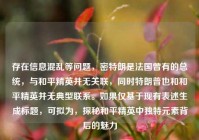 存在信息混乱等问题，密特朗是法国曾有的总统，与和平精英并无关联，同时特朗普也和和平精英并无典型联系。如果仅基于现有表述生成标题，可拟为，探秘和平精英中独特元素背后的魅力