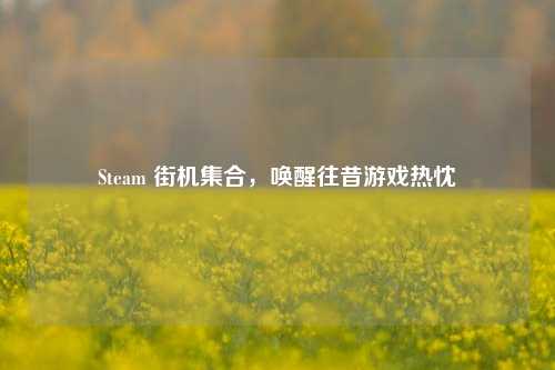Steam 街机***,唤醒往昔游戏热忱