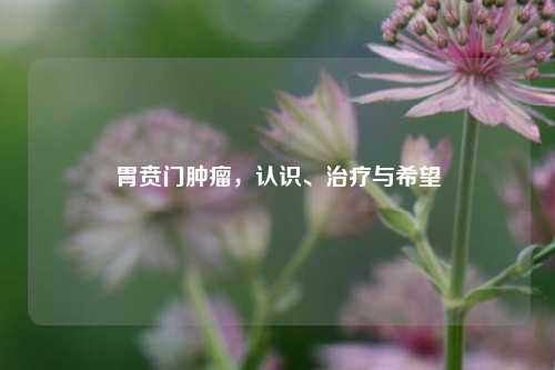 胃贲门肿瘤,认识、治疗与希望