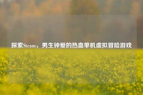 探索Steam,男生钟爱的热血单机虚拟冒险游戏