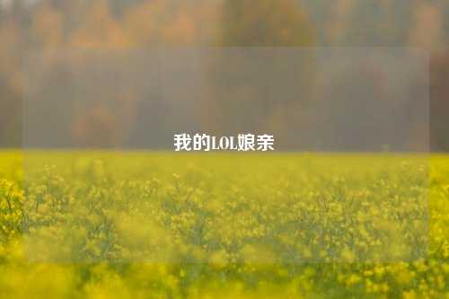我的LOL娘亲