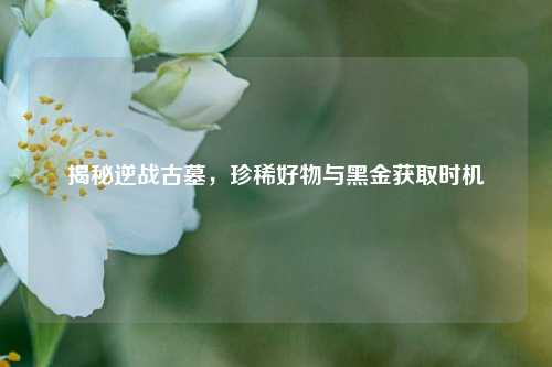 揭秘逆战古墓,珍稀好物与黑金获取时机